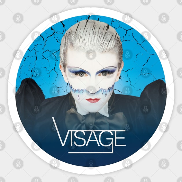 Visage Sticker by Timeless Chaos